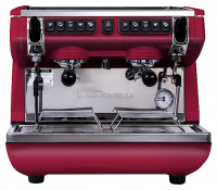 Кофемашина Nuova Simonelli Appia Life Compact 2 Gr V красная, высокие группы, экономайзер, автомат