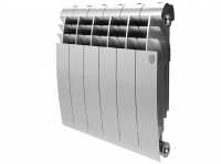 Биметаллический радиатор отопления Royal Thermo BiLiner 350 4 секции Silver Satin
