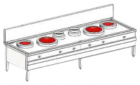 Индукционная WOK станция Heidebrenner ETK-I-W 732447