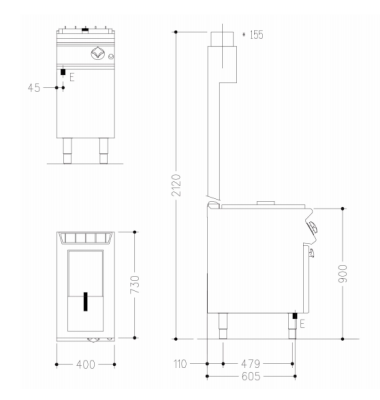 Фритюрница Mareno NF74E152