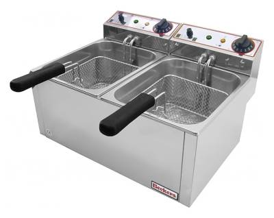 Фритюрница BECKERS FR 6+6LT
