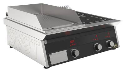 Плита индукционная комбинированная SMART INDUCTION K74-35RKB (с грилем)